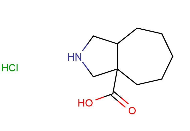 decahydrocyclohepta[c]pyrrole-3a-carboxylic acid hydrochloride