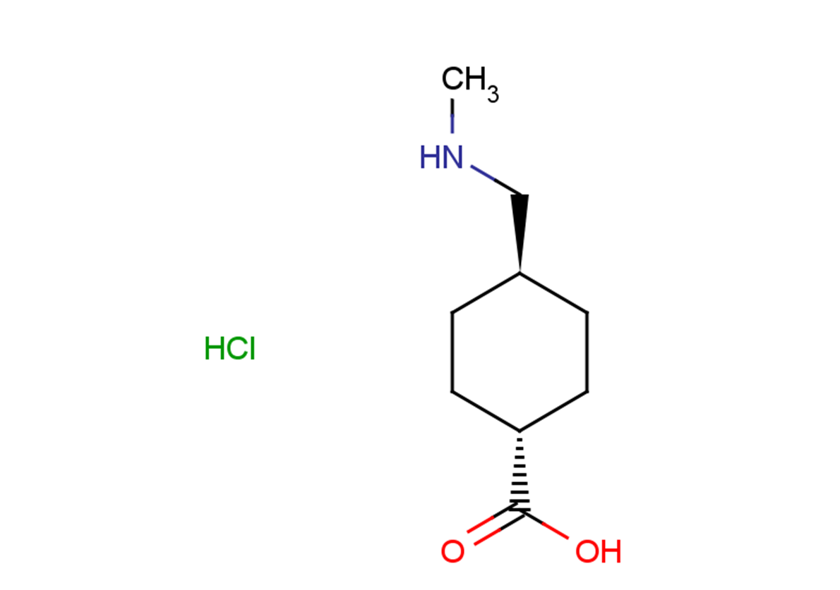 4-[(methylamino)methyl]cyclohexane-1-carboxylic acid hydrochloride