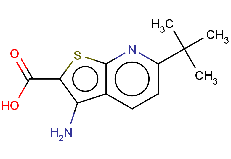 3-amino-6-tert-butylthieno[2,3-b]pyridine-2-carboxylic acid