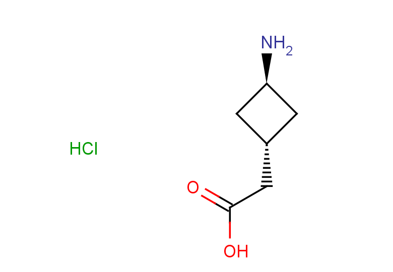 2-(3-aminocyclobutyl)acetic acid hydrochloride