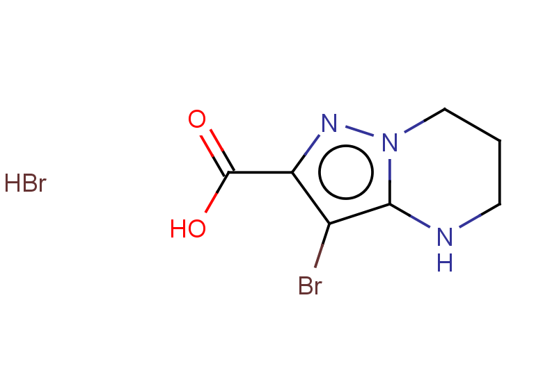 3-bromo-4H,5H,6H,7H-pyrazolo[1,5-a]pyrimidine-2-carboxylic acid hydrobromide