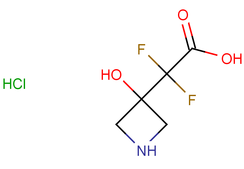 2,2-difluoro-2-(3-hydroxyazetidin-3-yl)acetic acid hydrochloride