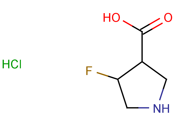 4-fluoropyrrolidine-3-carboxylic acid hydrochloride