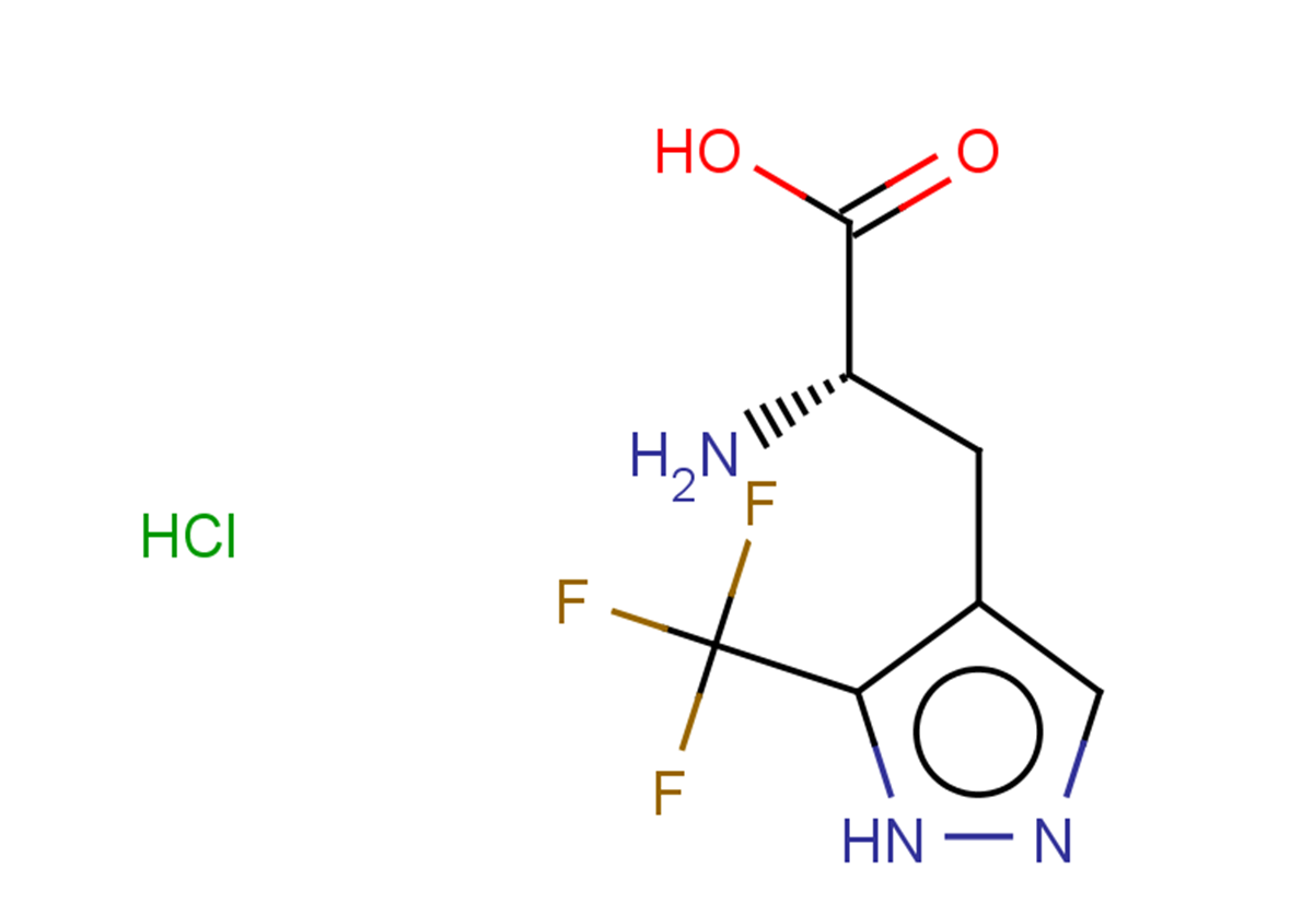 (2S)-2-amino-3-[5-(trifluoromethyl)-1H-pyrazol-4-yl]propanoic acid hydrochloride
