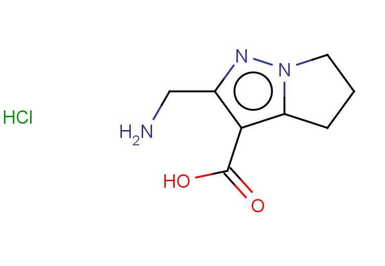 2-(aminomethyl)-4H,5H,6H-pyrrolo[1,2-b]pyrazole-3-carboxylic acid hydrochloride