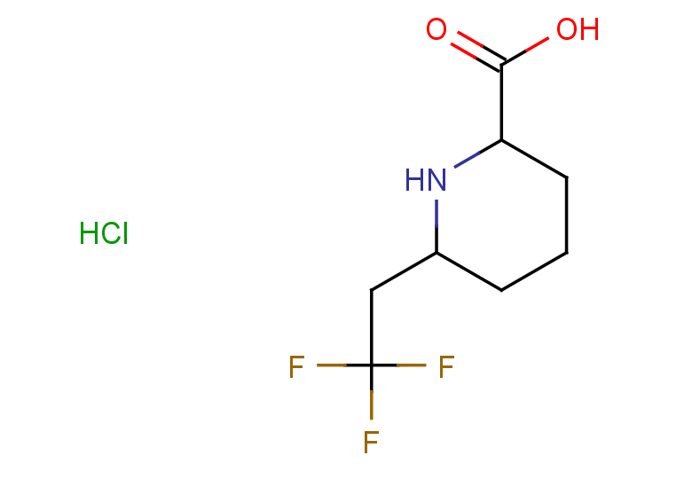6-(2,2,2-trifluoroethyl)piperidine-2-carboxylic acid hydrochloride