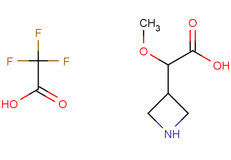 2-(azetidin-3-yl)-2-methoxyacetic acid, trifluoroacetic acid