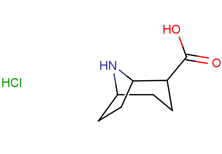 8-azabicyclo[3.2.1]octane-2-carboxylic acid hydrochloride