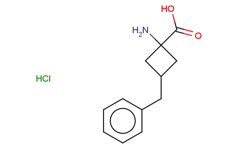 1-amino-3-benzylcyclobutane-1-carboxylic acid hydrochloride