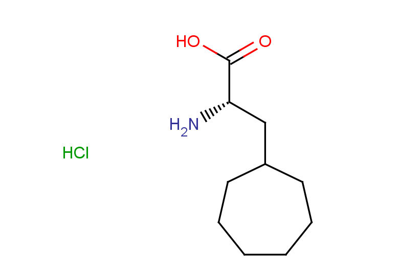 (2S)-2-amino-3-cycloheptylpropanoic acid hydrochloride