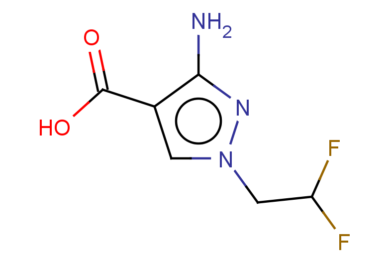 3-amino-1-(2,2-difluoroethyl)-1H-pyrazole-4-carboxylic acid