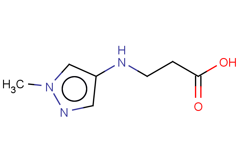 3-[(1-methyl-1H-pyrazol-4-yl)amino]propanoic acid