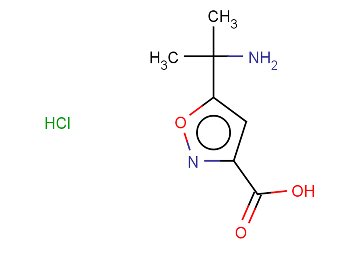 5-(2-aminopropan-2-yl)-1,2-oxazole-3-carboxylic acid hydrochloride