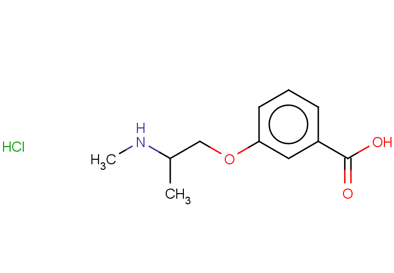 3-[2-(methylamino)propoxy]benzoic acid hydrochloride