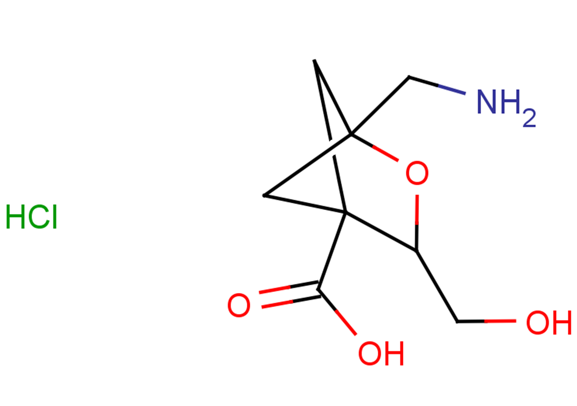 1-(aminomethyl)-3-(hydroxymethyl)-2-oxabicyclo[2.1.1]hexane-4-carboxylic acid hydrochloride