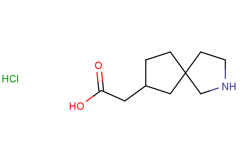 2-{2-azaspiro[4.4]nonan-7-yl}acetic acid hydrochloride