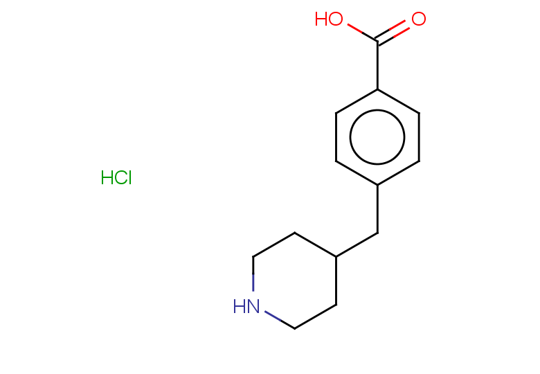 4-(piperidin-4-ylmethyl)benzoic acid hydrochloride