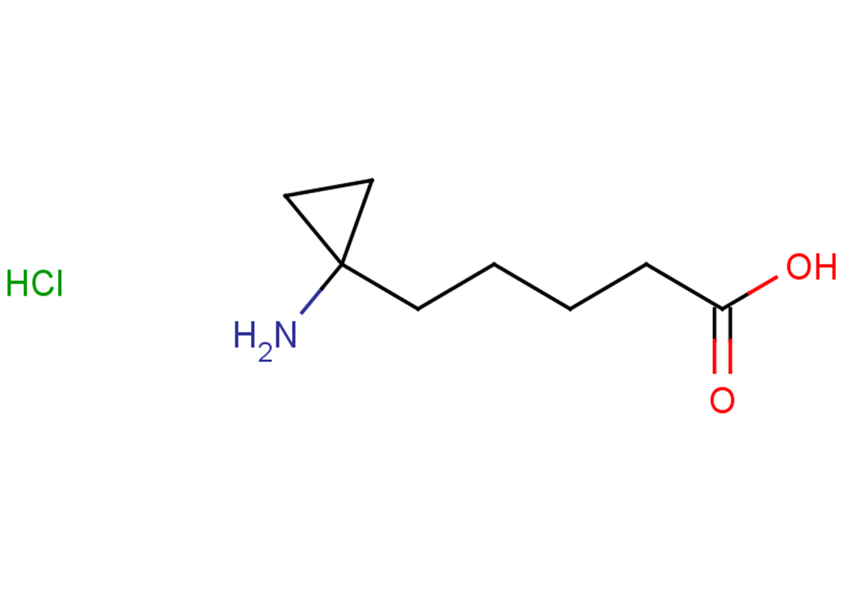5-(1-aminocyclopropyl)pentanoic acid hydrochloride