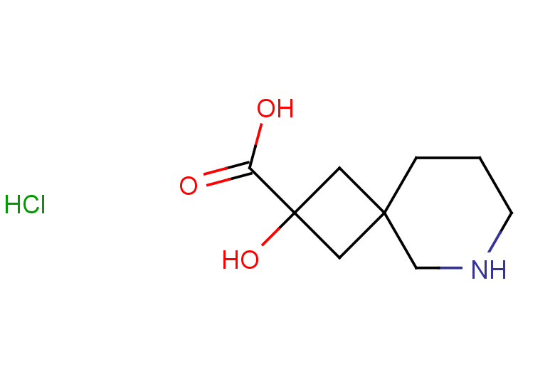 2-hydroxy-6-azaspiro[3.5]nonane-2-carboxylic acid hydrochloride