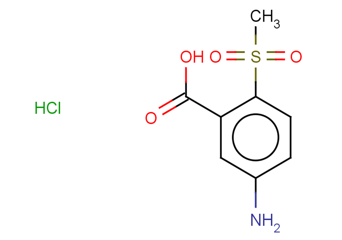 5-amino-2-methanesulfonylbenzoic acid hydrochloride
