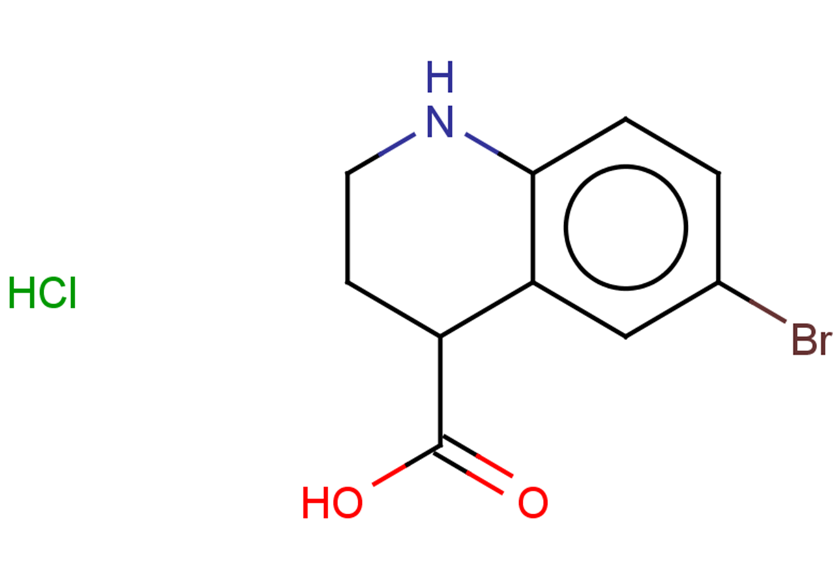 6-bromo-1,2,3,4-tetrahydroquinoline-4-carboxylic acid hydrochloride