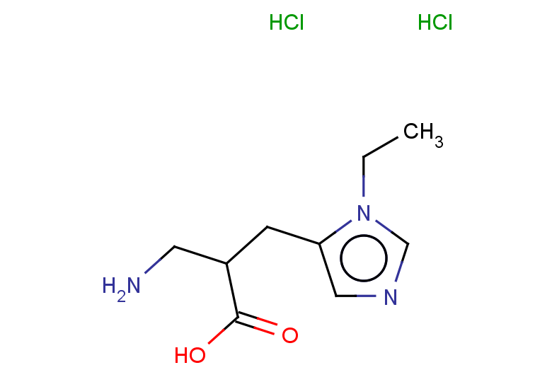 3-amino-2-[(1-ethyl-1H-imidazol-5-yl)methyl]propanoic acid dihydrochloride
