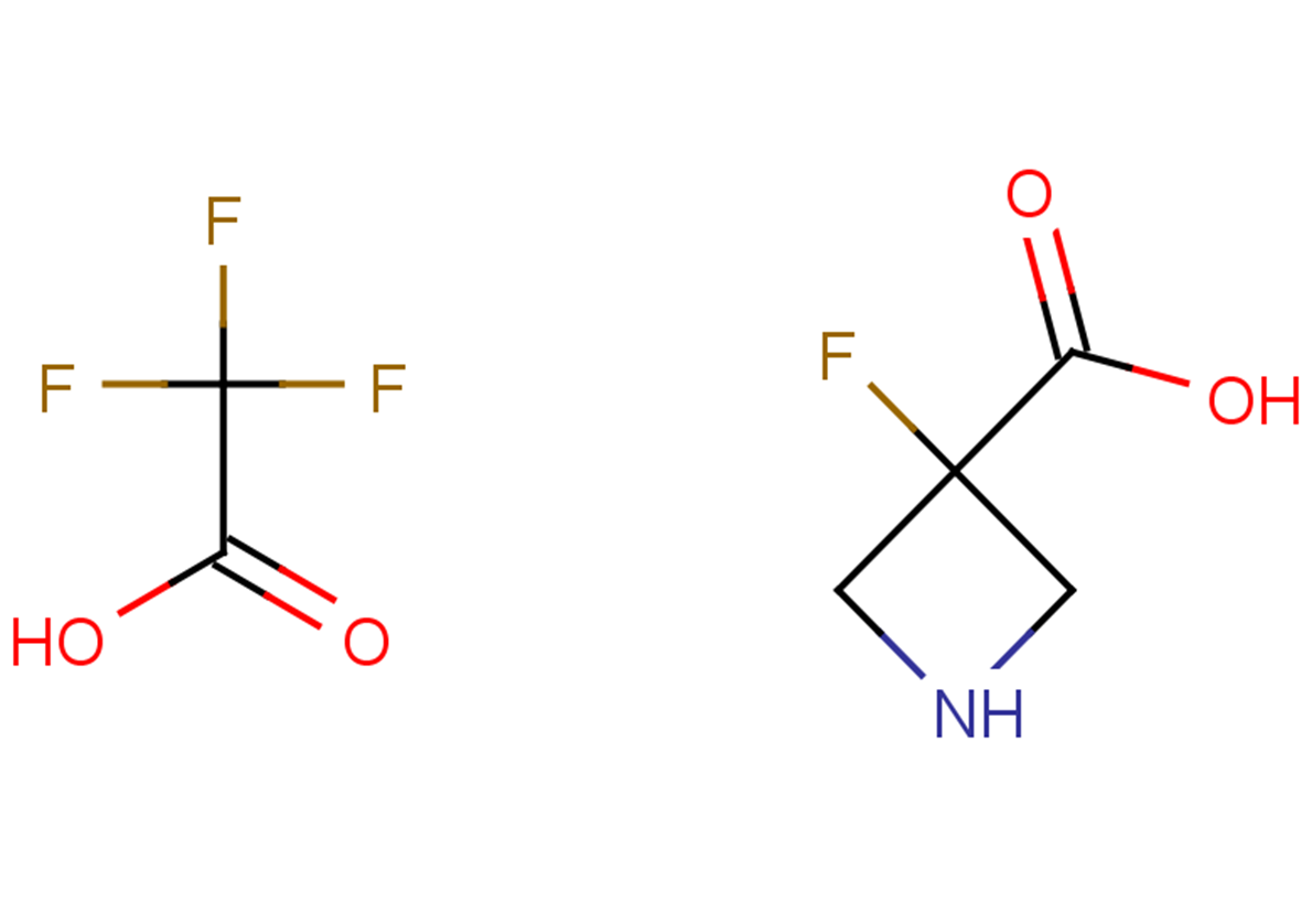 3-fluoroazetidine-3-carboxylic acid, trifluoroacetic acid
