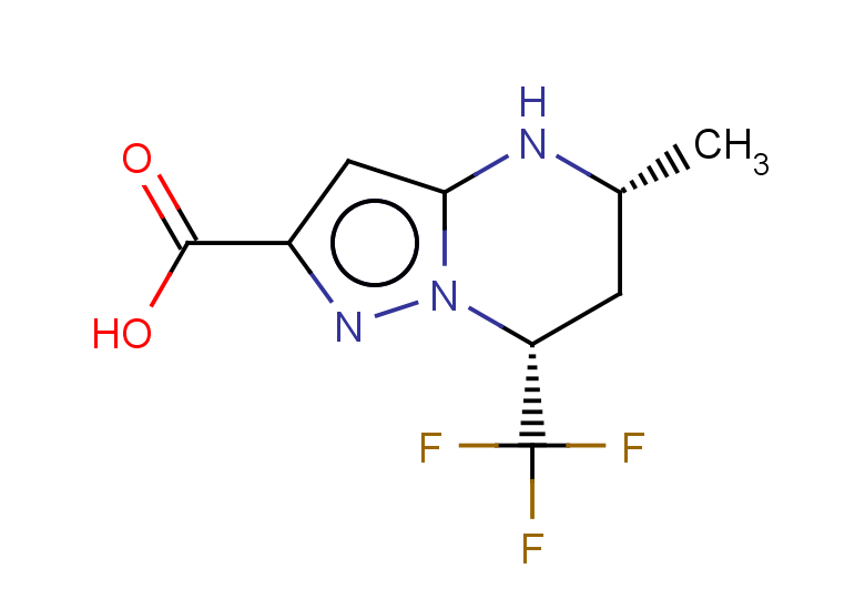 rac-(5R,7R)-5-methyl-7-(trifluoromethyl)-4H,5H,6H,7H-pyrazolo[1,5-a]pyrimidine-2-carboxylic acid, cis