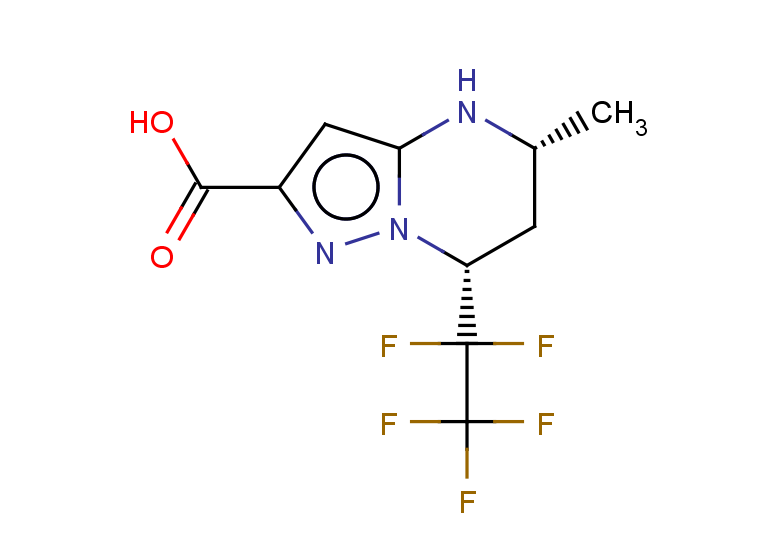rac-(5R,7R)-5-methyl-7-(1,1,2,2,2-pentafluoroethyl)-4H,5H,6H,7H-pyrazolo[1,5-a]pyrimidine-2-carboxylic acid, cis