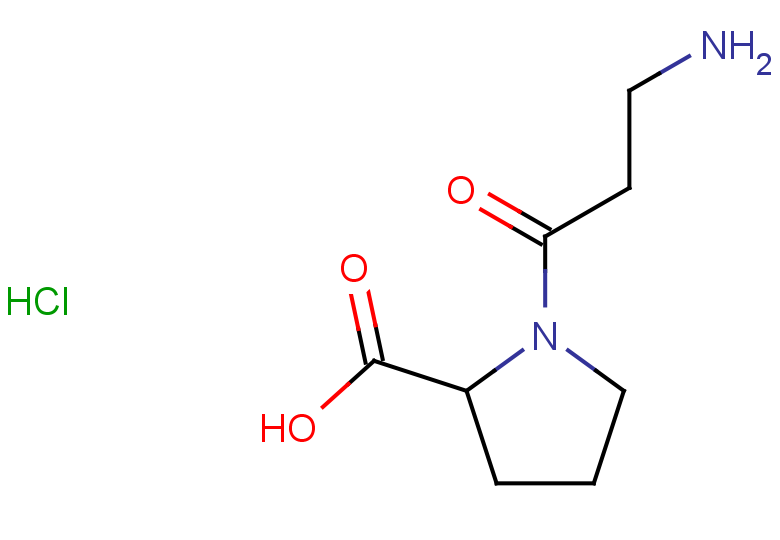 1-(3-aminopropanoyl)pyrrolidine-2-carboxylic acid hydrochloride