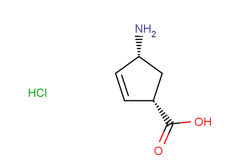 (1S,4R)-4-aminocyclopent-2-ene-1-carboxylic acid hydrochloride