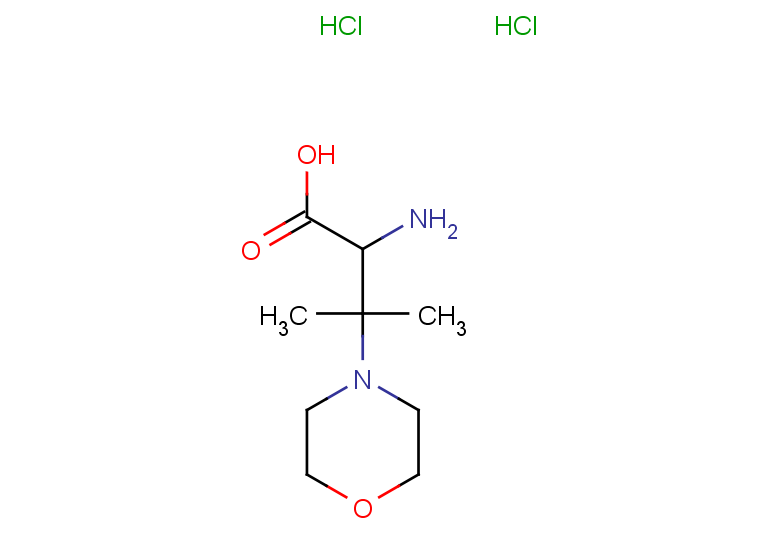 2-amino-3-methyl-3-(morpholin-4-yl)butanoic acid dihydrochloride