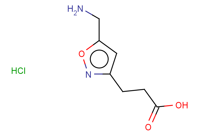 3-[5-(aminomethyl)-1,2-oxazol-3-yl]propanoic acid hydrochloride