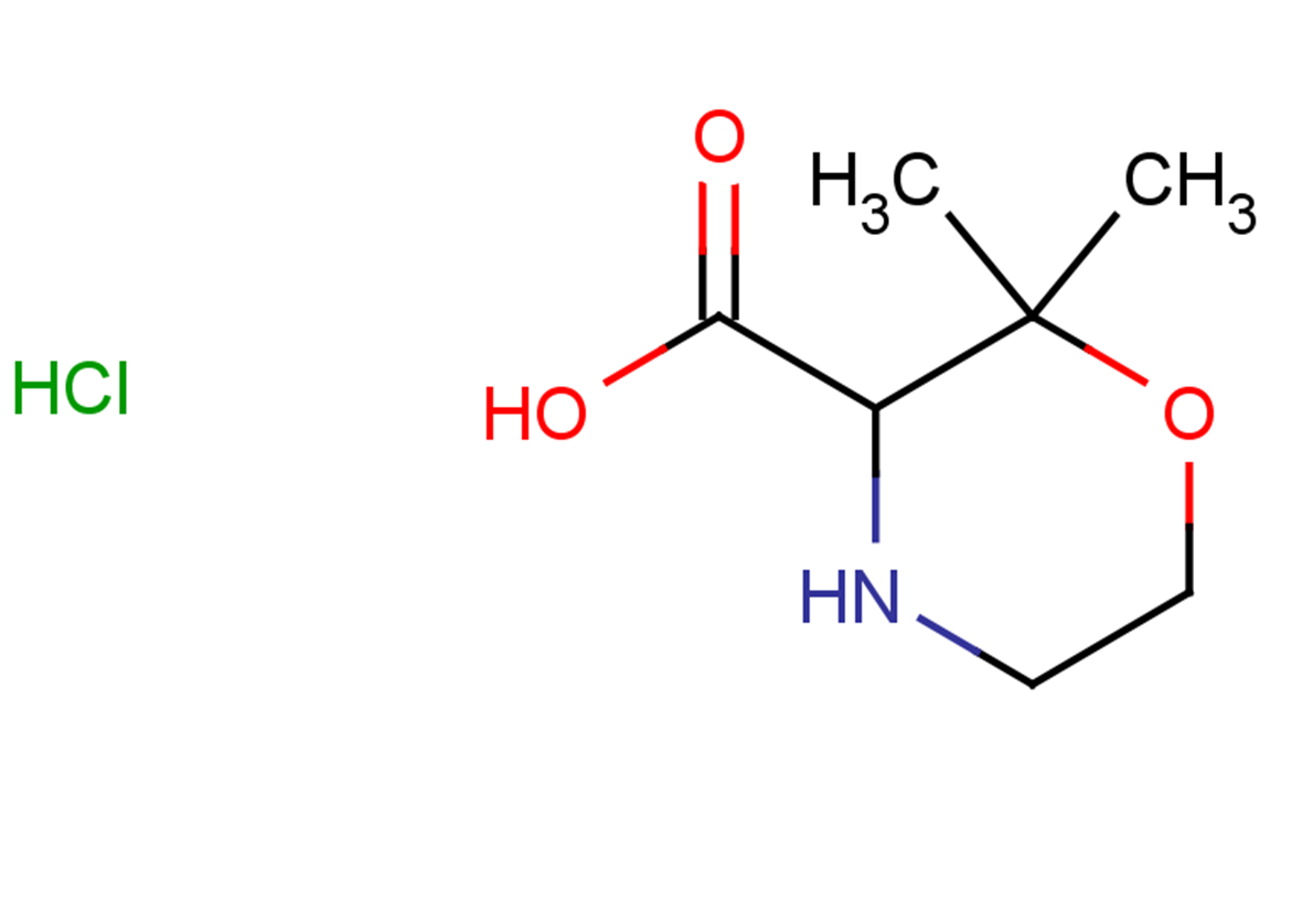 2,2-dimethylmorpholine-3-carboxylic acid hydrochloride