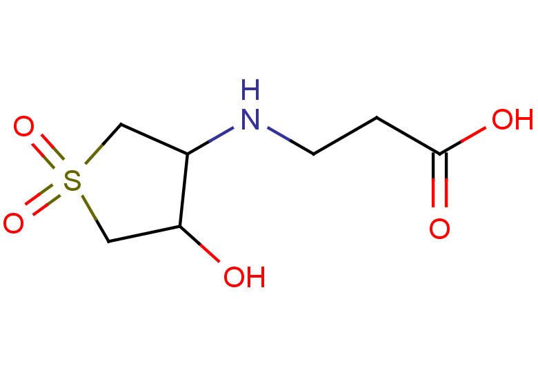3-[(4-hydroxy-1,1-dioxo-1lambda6-thiolan-3-yl)amino]propanoic acid
