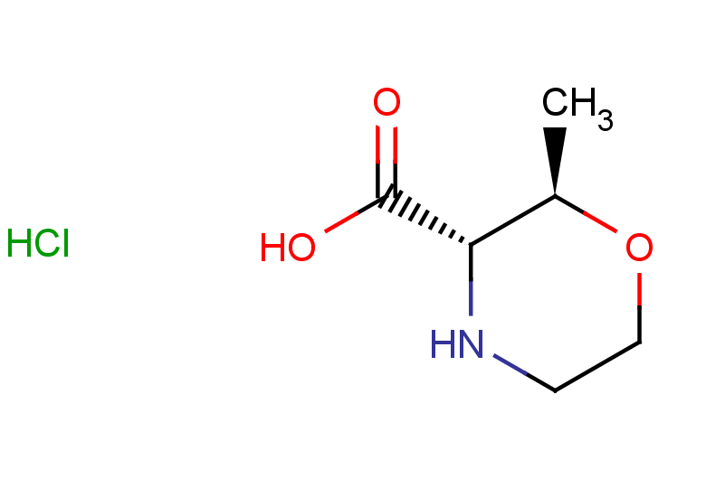(2R,3S)-2-methylmorpholine-3-carboxylic acid hydrochloride