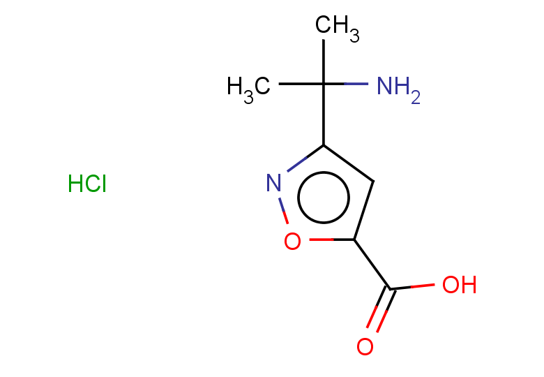 3-(2-aminopropan-2-yl)-1,2-oxazole-5-carboxylic acid hydrochloride