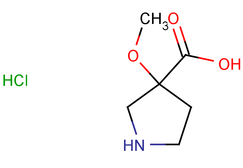 3-methoxypyrrolidine-3-carboxylic acid hydrochloride