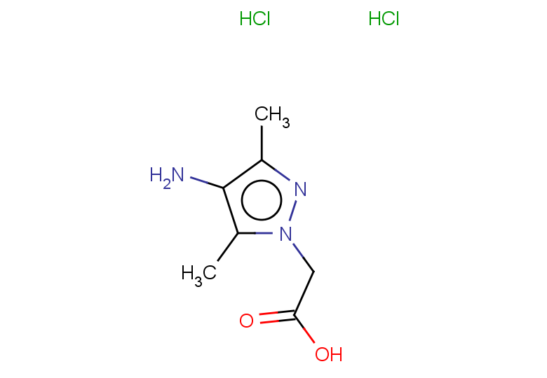 2-(4-amino-3,5-dimethyl-1H-pyrazol-1-yl)acetic acid dihydrochloride