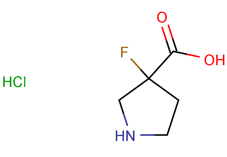 3-fluoropyrrolidine-3-carboxylic acid hydrochloride
