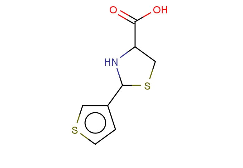 2-(thiophen-3-yl)-1,3-thiazolidine-4-carboxylic acid