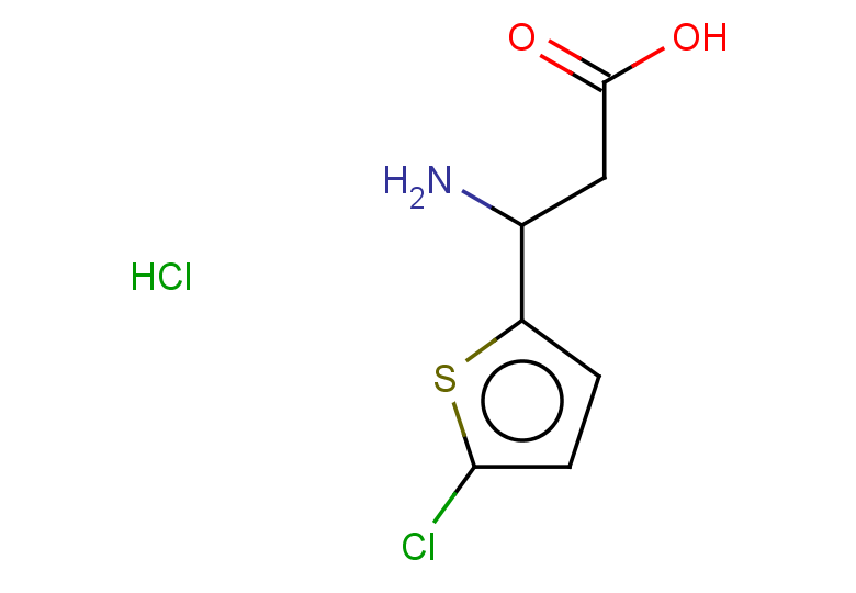 3-amino-3-(5-chlorothiophen-2-yl)propanoic acid hydrochloride
