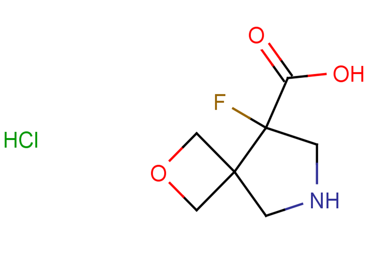 8-fluoro-2-oxa-6-azaspiro[3.4]octane-8-carboxylic acid hydrochloride