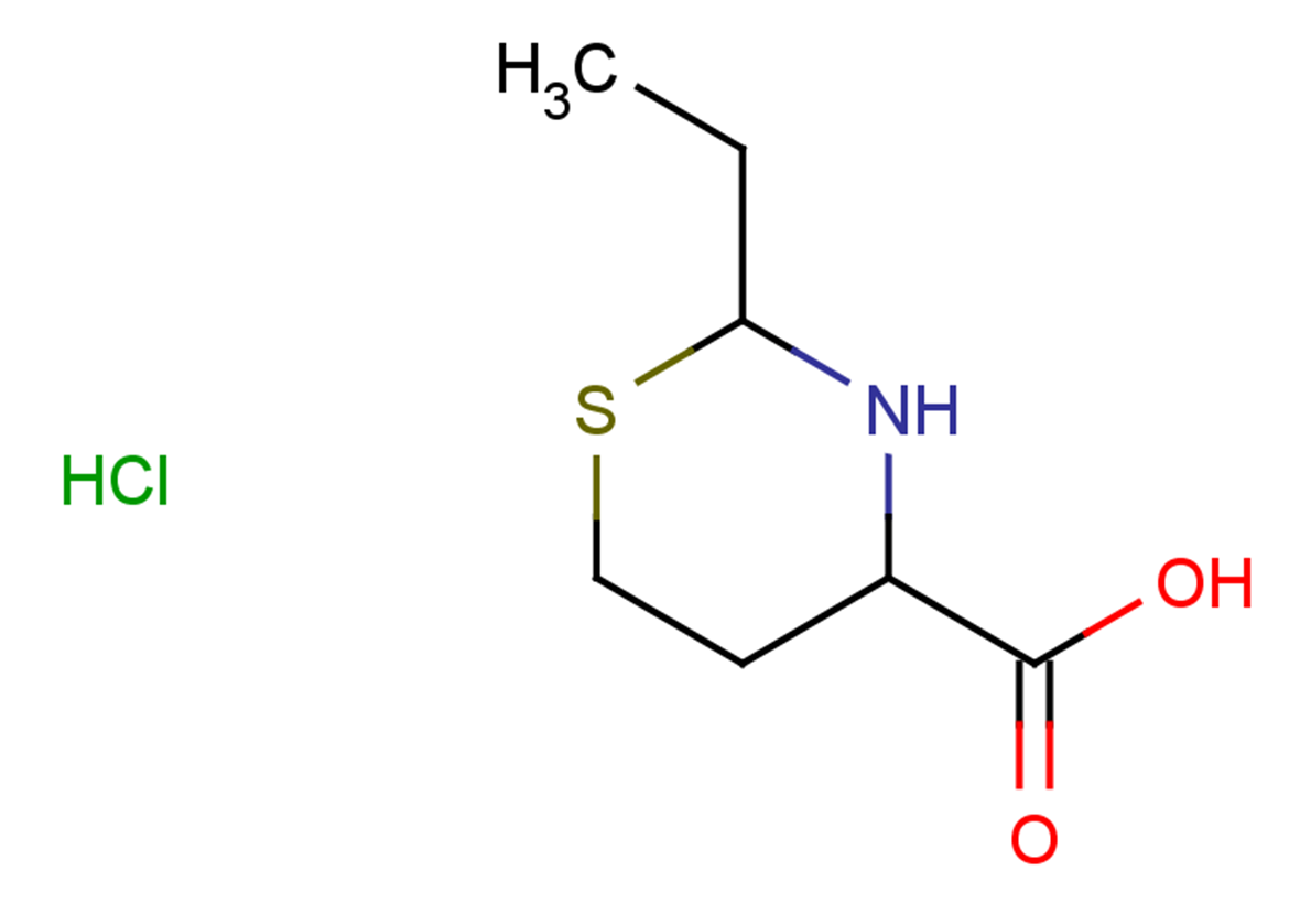 2-ethyl-1,3-thiazinane-4-carboxylic acid hydrochloride