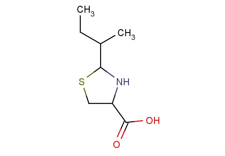 2-(butan-2-yl)-1,3-thiazolidine-4-carboxylic acid