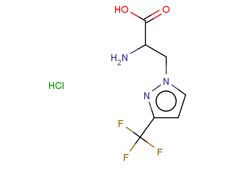 2-amino-3-[3-(trifluoromethyl)-1H-pyrazol-1-yl]propanoic acid hydrochloride