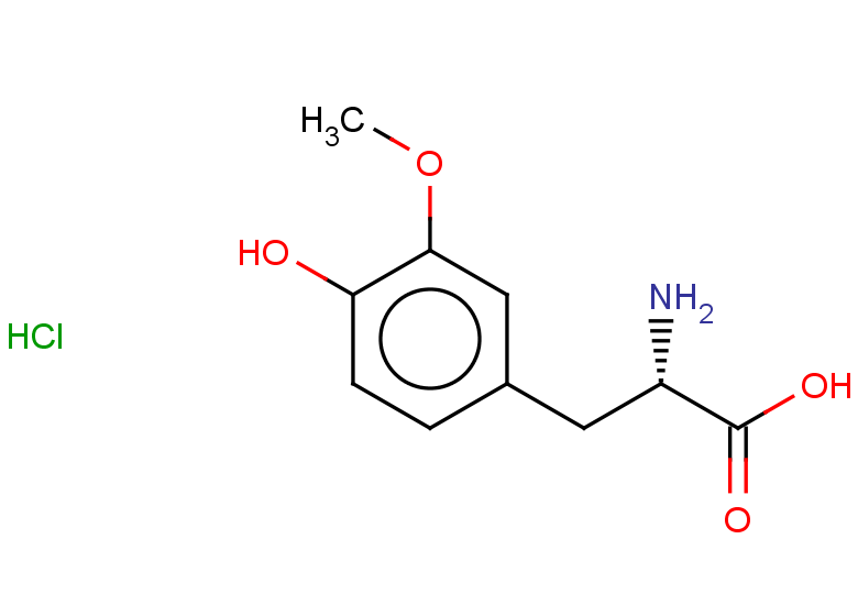 (2S)-2-amino-3-(4-hydroxy-3-methoxyphenyl)propanoic acid hydrochloride