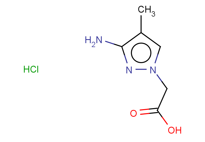2-(3-amino-4-methyl-1H-pyrazol-1-yl)acetic acid hydrochloride