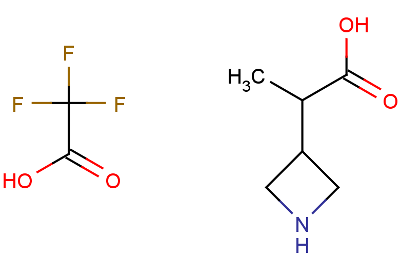 2-(azetidin-3-yl)propanoic acid, trifluoroacetic acid