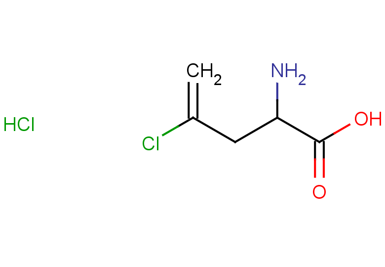 2-amino-4-chloropent-4-enoic acid hydrochloride